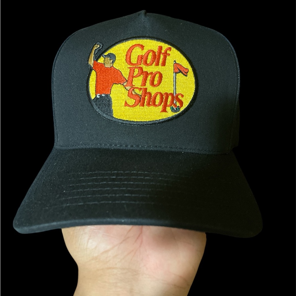 Black Golf Pro Shops Cap
